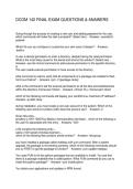 DCOM 142 FINAL EXAM QUESTIONS & ANAWERS
