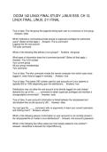 DCOM 142 LINUX FINAL STUDY &comma;LINUX ESS&period; CH 12&comma; LINUX FINAL&comma; LINUX&comma; 211 FINAL