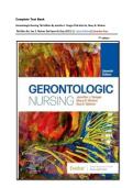 Complete Test Bank Gerontologic Nursing 7th Edition By Jennifer J&period; Yeager Phd Msn Rn&comma; Mary B&period; Winton  Phd Msn Rn&comma; Sue E&period; Meiner Edd Aprn Bc-Gnp &lpar;2025&rpar; &vert;&vert; Latest Edition&vert;&vert;Gurantee Pass
