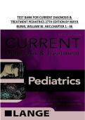 Current Diagnosis & Treatment Pediatrics &ndash; Lecture Notes &sol; Reference Material&comma; Academic Year &lbrack;Insert Year&rsqb; &ndash; Comprehensive pediatric diagnosis and treatment guide