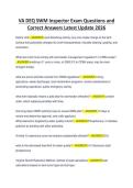 VA DEQ SWM Inspector Exam Questions and Correct Answers Latest Update 2026