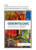 Test Bank Gerontologic Nursing 7th Edition By Jennifer J&period; Yeager Phd Msn Rn&comma; Mary B&period; Winton  Phd Msn Rn&comma; Sue E&period; Meiner Edd Aprn Bc-Gnp &lpar;2025&rpar; &vert;&vert; Latest Edition&vert;&vert;GRADED