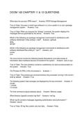 DCOM 142 CHAPTER 11 & 12 QUESTIONS
