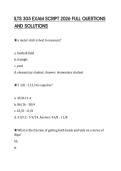 ILTS 305 EXAM SCRIPT 2026 FULL QUESTIONS AND SOLUTIONS