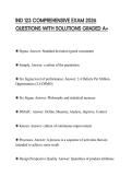IND 123 COMPREHENSIVE EXAM 2026 QUESTIONS WITH SOLUTIONS GRADED A&plus;