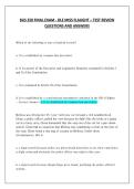 BUS 250 FINAL EXAM - OLE MISS FLAUGHT &ndash; TEST REVIEW QUESTIONS AND ANSWERS