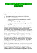 WGU D090 TASK 1 WITH VERIFIED SOLUTIONS &vert; 2026