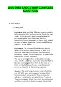 WGU D458 TASK 1 WITH COMPLETE SOLUTIONS  &vert; 2026