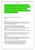 &OpenCurlyDoubleQuote;MATERNAL NEWBORN CHAPTER 1 - 8 EXAM   PRACTICE QUESTIONS  &rdquo;LATEST EXAM SOLVED   QUESTIONS & ANSWERS VERIFIED 100&percnt;  GRADED A&plus; &lpar;LATEST VERSION&rpar; WELL REVISED  100&percnt; GUARANTEE PASS