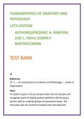 Anatomy & Physiology Test Bank &ndash; Martini A&P 12th Edition &vert; Nursing & Pre-Nursing MCQs &vert; NCLEX-Style Exam Prep 2026