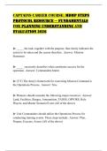CAPTAINS CAREER COURSE&colon; MDMP STEPS PROTOCOL RESOURCE &mdash; FUNDAMENTALS FOR PLANNING UNDERSTANDING AND EVALUATION 2026