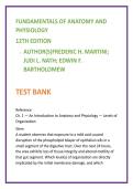 Anatomy & Physiology Test Bank &ndash; Martini A&P 12th Edition &vert; Nursing & Allied Health NCLEX-Style MCQs &lpar;2026&rpar;