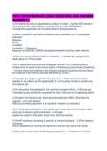 FNP 1 COMPREHENSIVE EXAM QUESTIONS AND ANSWERS MARKED