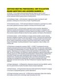 CERTIFIED MEETING PROFESSIONAL CMP EVALUATION EXAMS QUESTIONS AND ANSWERS MARKED A&period;pdf  1