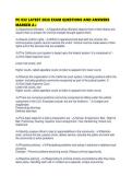 PC 832 LATEST 2026 EXAM QUESTIONS AND ANSWERS MARKED