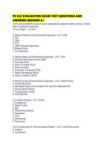 PC 832 EVALUATION EXAM TEST QUESTIONS AND ANSWERS MARKED 