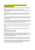 PC 832 UPDATED EXAM SCRIPT QUESTIONS AND ANSWERS MARKED