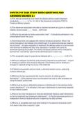 DAVITA PCT 2026 STUDY GUIDE QUESTIONS AND ANSWERS MARKED