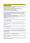 BUSI 520 UPDATED 2026 EXAM SCRIPT QUESTIONS AND ANSWERS RATED A&plus;