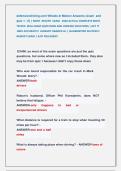 defensivedriving&period;com Wheels In Motion Answers &lpar;exam  and quiz 1 - 6&rpar; &vert; MOST  RECENT  EXAM   2026 ACTUAL COMPLETE MOST   TESTED  REAL EXAM QUESTIONS AND VERIFIED SOLUTIONS &vert; GET IT 100&percnt; ACCURATE&excl;&excl;  ALREADY GRADED A&plus; &vert; GUARANTEED SUCCESS&excl;&excl;  NEWEST EXAM &vert; JU
