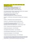 CCRP SOCRA LATEST 2026 EXAM QUESTIONS AND ANSWERS RATED 