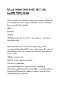 RELIAS DYSRHYTHMIA BASIC TEST 2026 MASTER STUDY EXAM