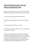 RELIAS DYSRHYTHMIA BASIC TEST 2026 PRACTICE QUESTION SET ONE