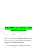 WGU D458 XBM1 TASK 3 introductions to systems thinking for health professionals analyzes complex problems &lpar;accurate solutions&rpar;