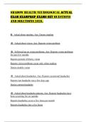 SHADOW HEALTH NEUROLOGICAL ACTUAL EXAM EXAMPREP EXAMS SET QUESTIONS AND SOLUTIONS 2026&period;