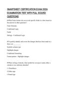 SMARTSHEET CERTIFICATION EXAM 2026 EXAMINATION TEST WITH FULL SOLVED QUESTIONS