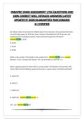 PARAPRO EXAM ASSESSMENT 1755&vert;QUESTIONS AND 100&percnt; CORRECT WELL DETAILED ANSWERS&vert;LATEST UPDATE&excl;&excl;&excl;&excl;&excl; 2026&vert;GUARANTEED PASS&vert;GRADED A&plus;&vert;VERIFIED