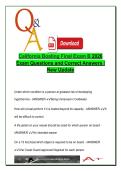 California Boating Final Exam B 2026 &lpar;60&plus; Q&A&rpar; &vert; BOAT102 &vert; PWC Laws&comma; Navigation Rules&comma; CO Safety&comma; Legal Limits