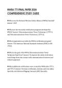 NWSA TT1 FINAL PAPER 2026 COMPREHENSIVE STUDY GUIDE