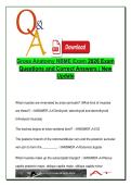 Gross Anatomy 401 &ndash; 200&plus; NBME Exam Q&A &lpar;2026&rpar; &vert; Verified Answers on Vessels&comma; Nerves&comma; Reflexes & Lymphatics &vert; Medical Boards