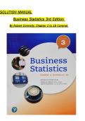  Full Solution Manual for Business Statistics 3rd Edition by Robert A&period; Donnelly Complete Coverage &lpar;Chapters 1-18&rpar; Verified Answers & Computational Solutions Undergraduate Business Statistics Updated 2026 Version