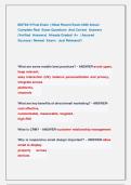 MGT6311Final Exam &vert;&vert; Most Recent Exam 2026 Actual   Complete Real  Exam Questions  And Correct  Answers  &lpar;Verified  Answers&rpar;  Already Graded  A&plus;  &vert; Assured                     Success &vert; Newest  Exam &vert;  Just Released&excl;&excl;