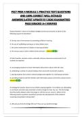 PECT PREK 4 MODULE 1 PRACTICE TEST&vert;QUESTIONS AND 100&percnt; CORRECT WELL DETAILED ANSWERS&vert;LATEST UPDATE&excl;&excl;&excl;&excl;&excl; 2026&vert;GUARANTEED PASS&vert;GRADED A&plus;&vert;VERIFIED