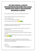 PECT PREK 4 MODULES 1-3 PRACTICE TEST&vert;QUESTIONS AND 100&percnt; CORRECT WELL DETAILED ANSWERS&vert;LATEST UPDATE&excl;&excl;&excl;&excl;&excl; 2026&vert;GUARANTEED PASS&vert;GRADED A&plus;&vert;VERIFIED