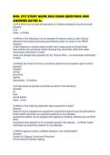 BIOL 2117 STUDY GUIDE 2026 EXAM QUESTIONS AND ANSWERS RATED