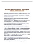 ASIS PSP EXAM STUDY SET WITH ALL QUESTIONS AND CORRECT ANSWERS 2026-2027&excl;&excl;