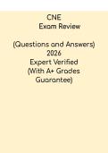 CNE Exam Review &ndash; Study Guide & Practice Questions PDF