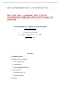 WGU D389 TASK 2 &vert; LEARNING STRATEGIES IN HIGHER EDUCATION &vert; 2026 UPDATE WITH COMPLETE SOLUTION