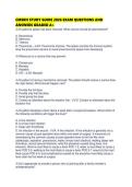 CMSRN STUDY GUIDE 2026 EXAM QUESTIONS AND ANSWERS GRADED
