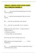 TABLEAU CERTIFICATION STUDY SCRIPT 2026 COMPLETE GRADED A&plus;