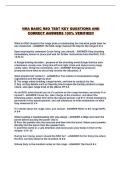 NRA BASIC RSO TEST KEY QUESTIONS AND CORRECT ANSWERS 100&percnt; VERIFIED&excl;&excl;