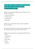 TACO BELL BOARD MARKING SCHEME 2026 FULL QUESTIONS AND SOLUTIONS GUARANTEED TO PASS