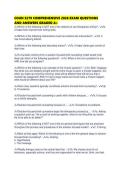 COUN 5279 COMPREHENSIVE 2026 EXAM QUESTIONS AND ANSWERS GRADED