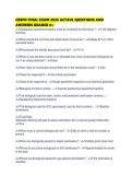 CBSPD FINAL EXAM 2026 ACTAUL QUESTIONS AND ANSWERS GRADED A&period;pdf