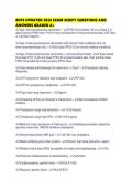 BCPS UPDATED 2026 EXAM SCRIPT QUESTIONS AND ANSWERS GRADED A&period;pdf