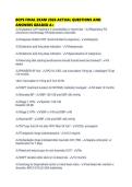 BCPS FINAL EXAM 2026 ACTUAL QUESTIONS AND ANSWERS GRADED